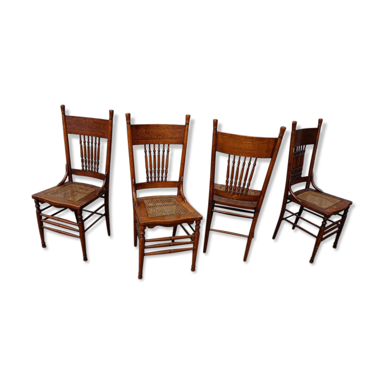 Antique Dining Chairs from Heywood Brothers & Wakefield Company Chicago