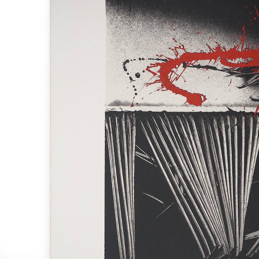 Emilio Scanavino, Composition, Colour Lithograph on Paper, 1970s