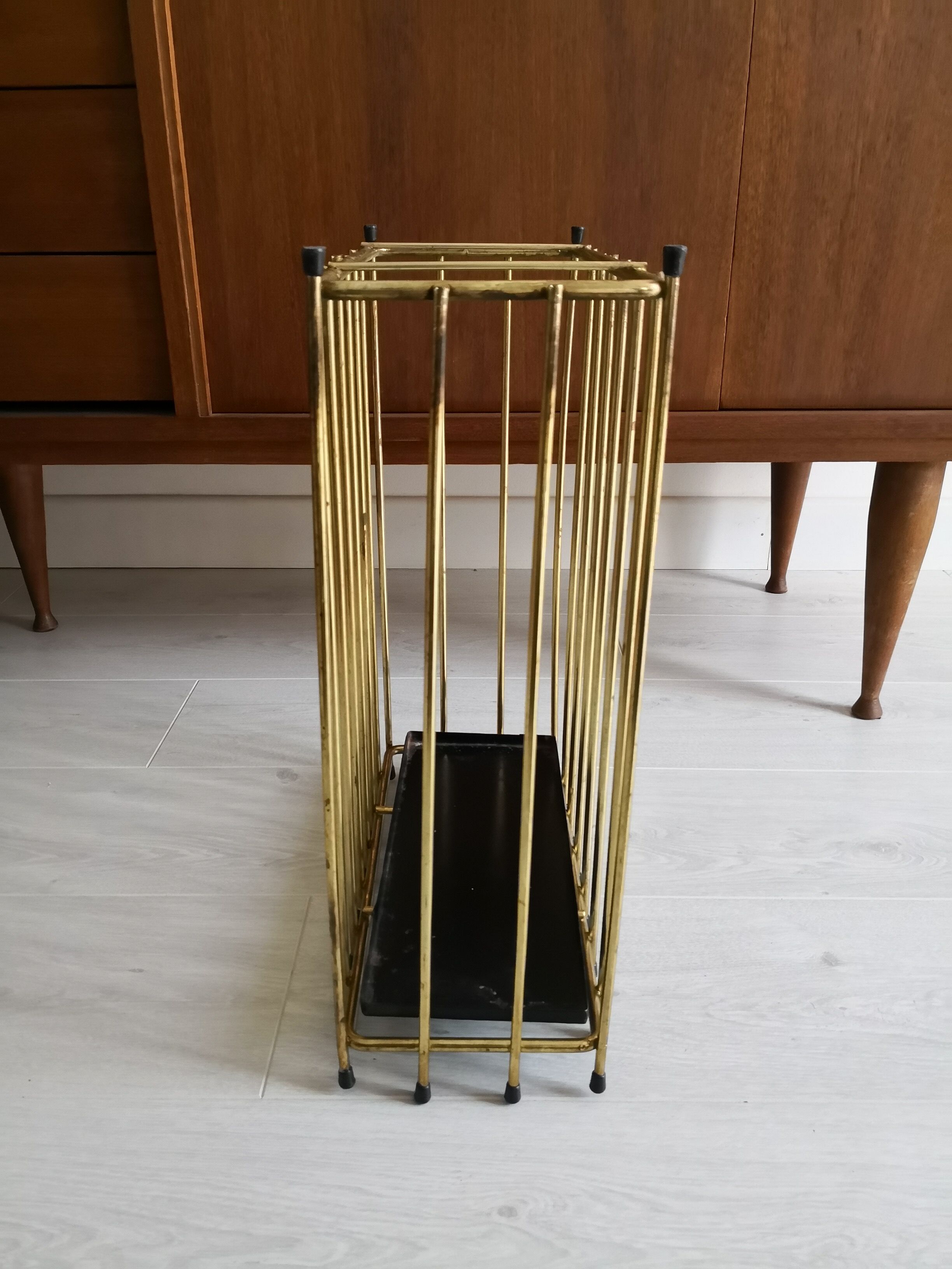 Golden umbrella holder 50/60 years
