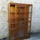 Showcase with two sliding doors