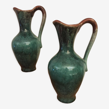 Paire de vases vintage Kéra