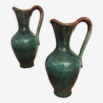 Pair of vintage Kéra vases