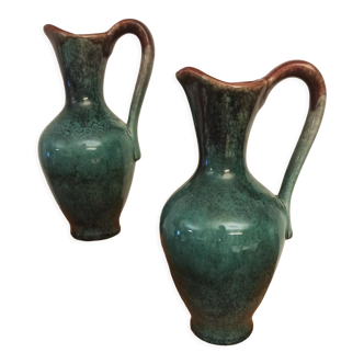 Pair of vintage Kéra vases