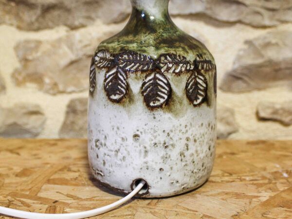 Pied de lampe en grès Albert Thiry