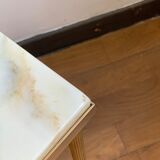 Brass marble coffee table