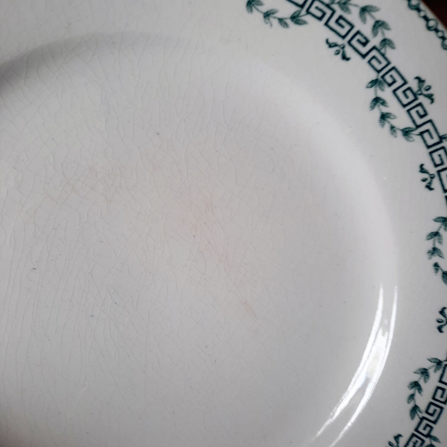 Old dessert plates Gien