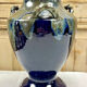 Old large sandstone vase signed Maure Lebret de Ligers Puisaye triple handles
