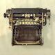 Portable typewriter corona manufacture usa around the 1920s numbered dimension: h-15xl29