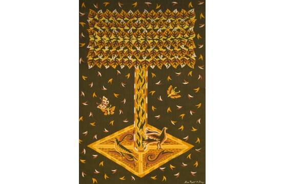 Rare tapestry by Jean Picart Le Doux and Robert Four
