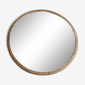 Classic golden mirror