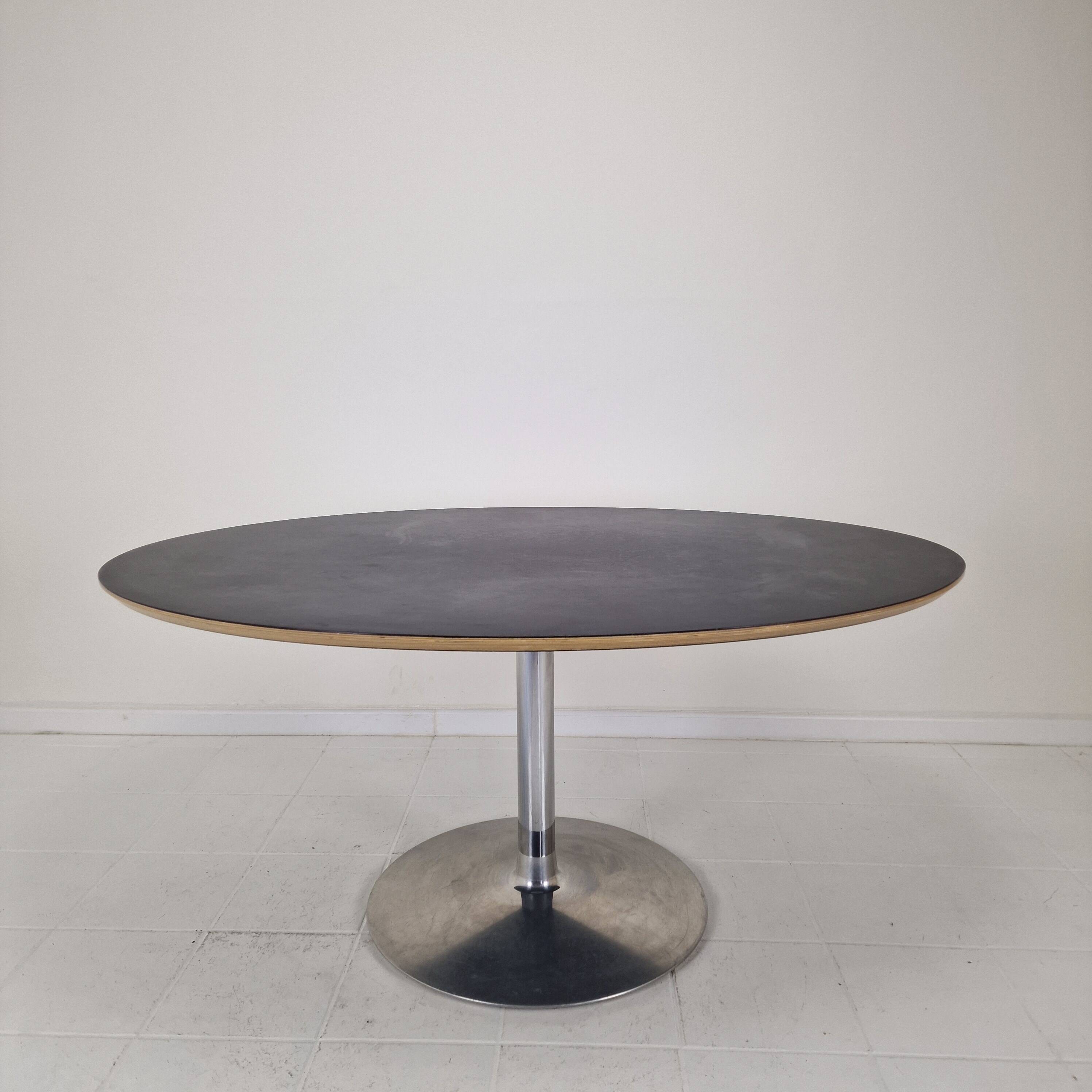 Oval Dining Table by Pierre Paulin for Artifort