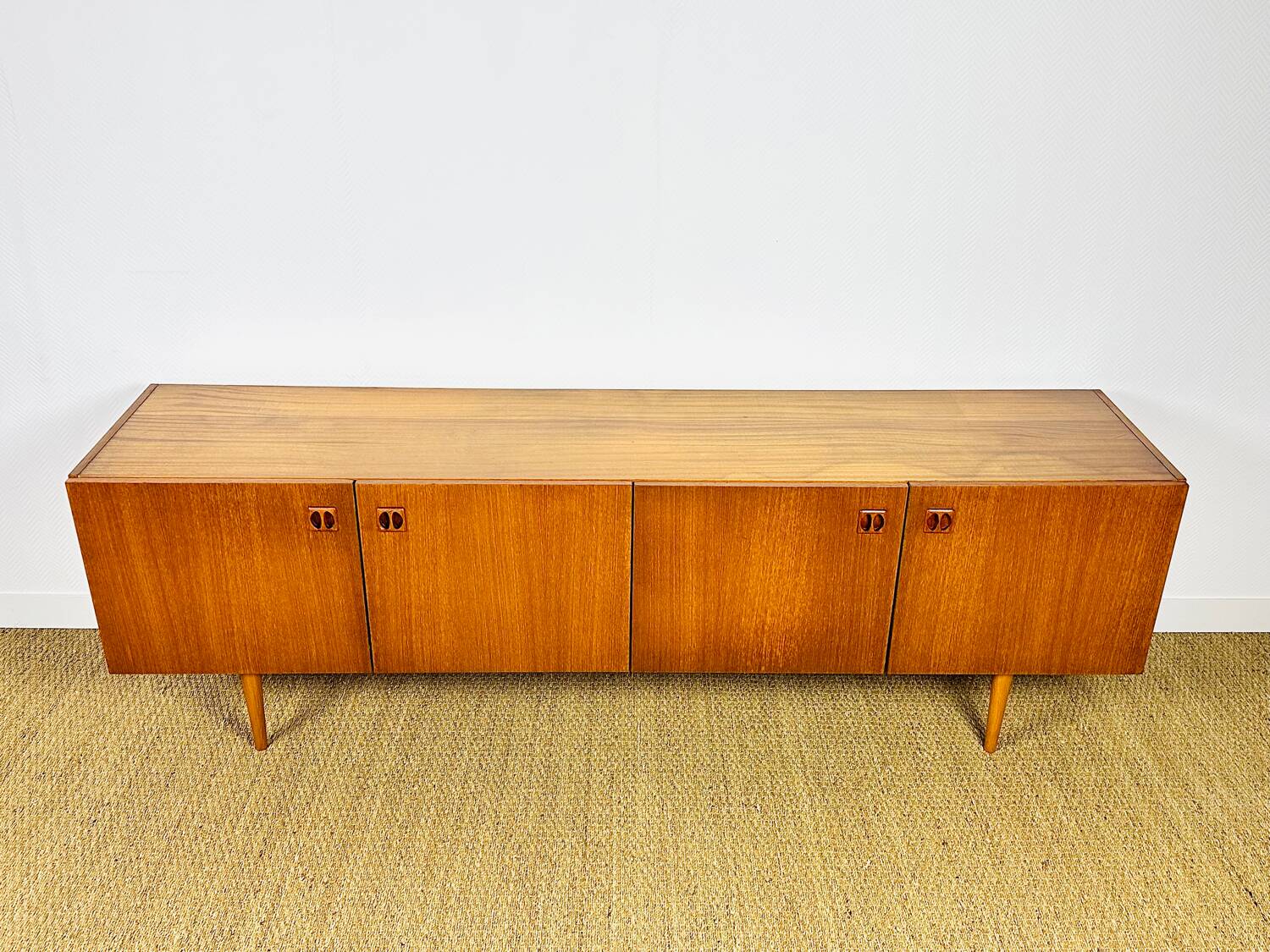 Scandinavian teak sideboard from the 1960s.