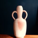 Large terracotta two-handled jar