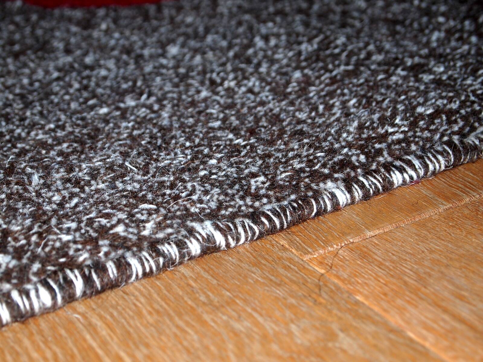 Tapis Contemporain ORA Hooked en Laine (73cm x 143cm), Édition Unique