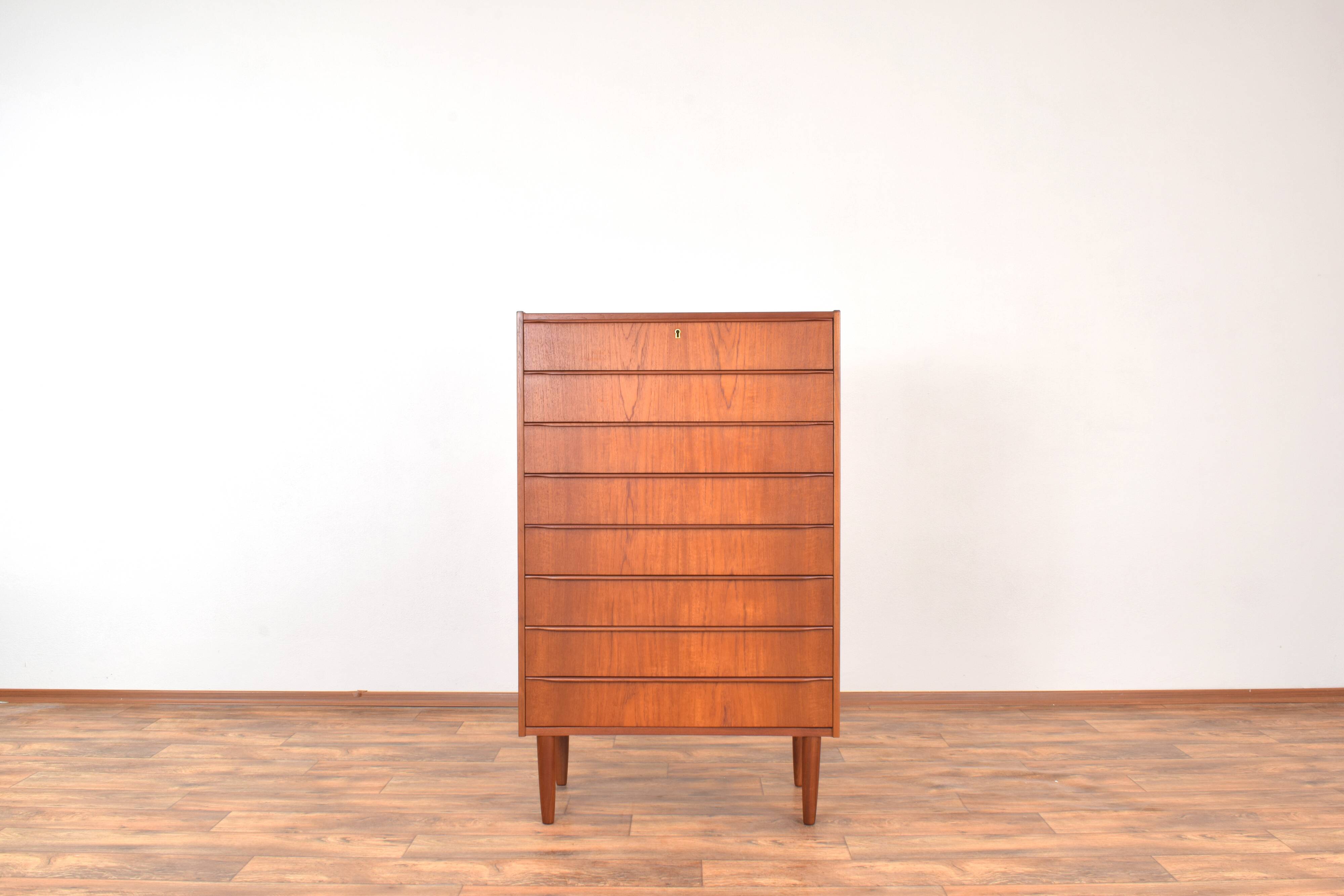 Mid-Century Danish Teak Chest of Drawers, 1960s.