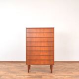 Mid-Century Danish Teak Chest of Drawers, 1960s.