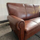 Leather club sofa