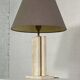 Vintage marble and brass lamp