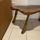 Liseuse Bois Vintage Corde Vallauris circa 1960