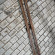 Pair of old skis L=196cm