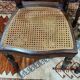 Set of 8 Louis Philippe 19th century mahogany chairs with caned seats