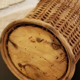 Panier avec anse en rotin 2 compartiments