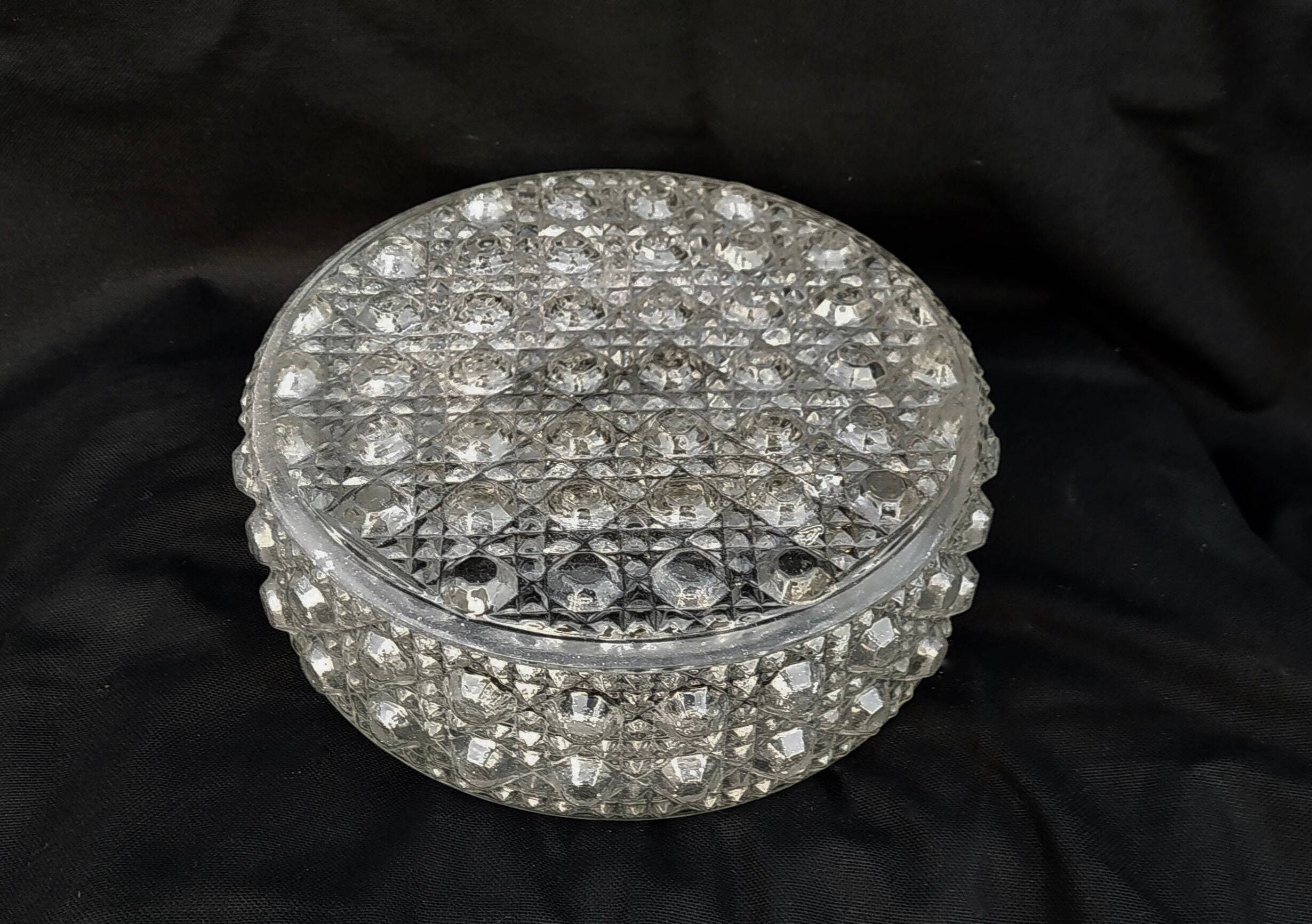 Plafonnier rond applique murale minimaliste vintage verre transparent bulles