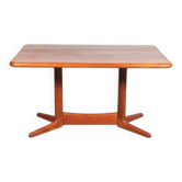 Danish design renovated dining table, sixties teak dining