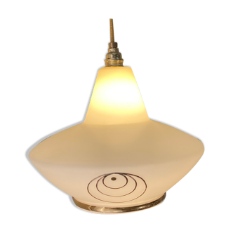 Suspension 50s in white opaline