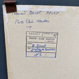 Film photograph by bernard darot, afiap club nantais, flow of light in the forest