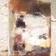 Oil on canvas signed Monique Humbert, abstract composition, wall painting, interior decoration.