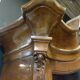 English mahogany showcase XXth