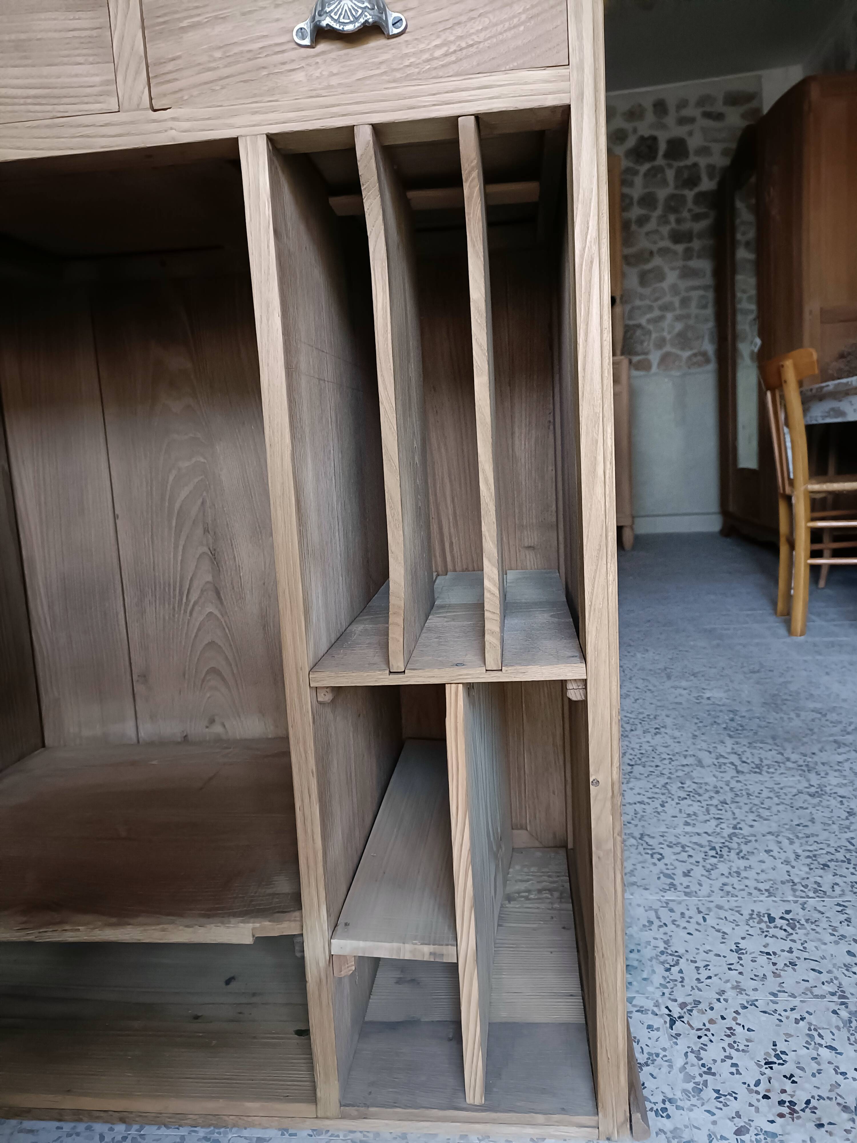 Renovated shop counter