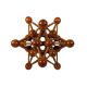 Atom: Wooden sculpture from the 1960s