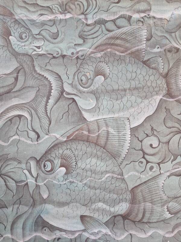 Acrylic on canvas by Gusti Putu Saderi, signed lower right, Indonesia, mid-20th century