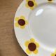 6 sunflower dessert plates Moulins des loups