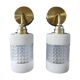 Pair of wall lights