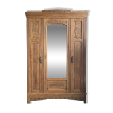 Armoire Art Déco en chêne (rénovée)