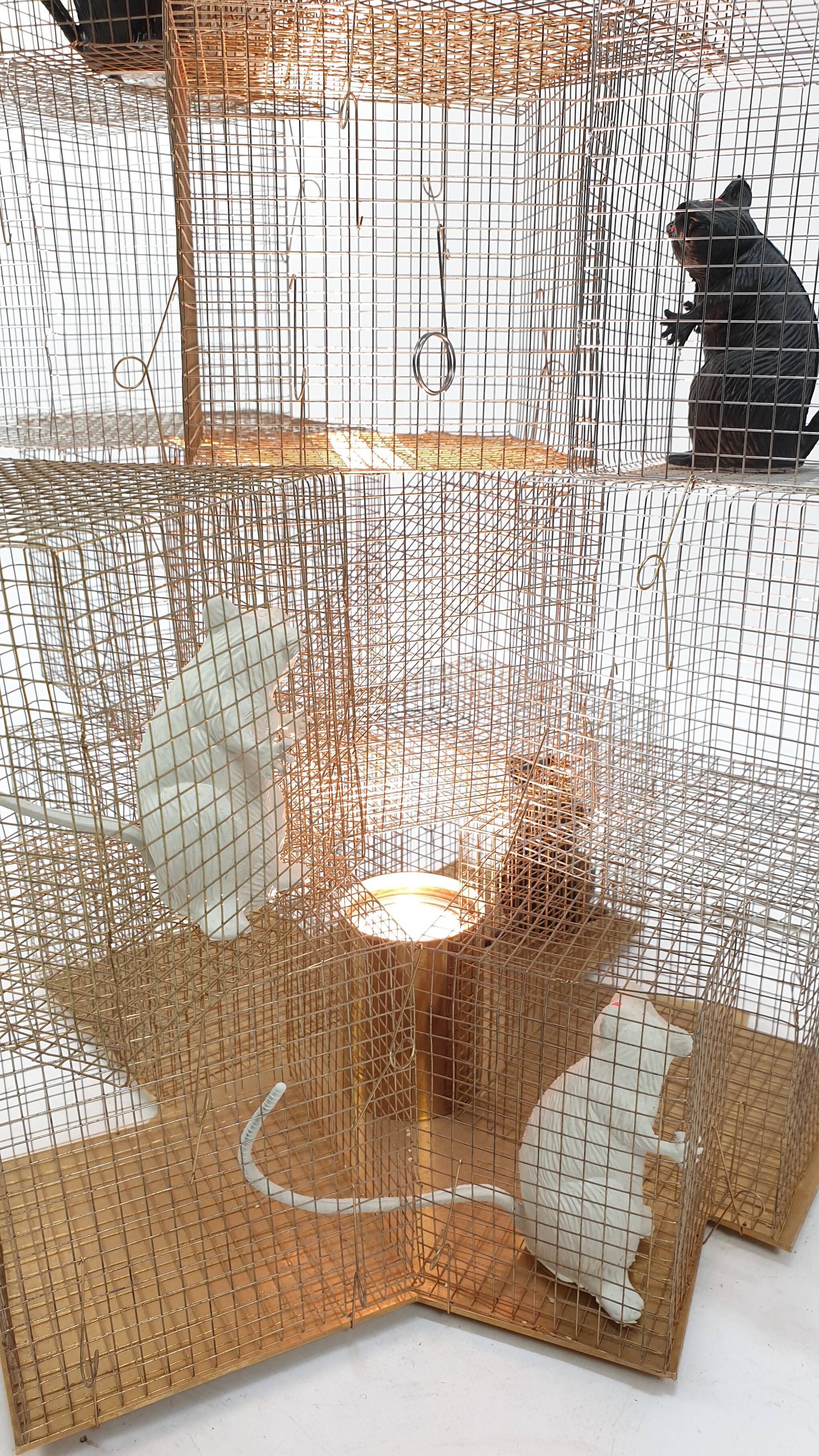"Seven Rats" lamp by Ingo Maurer 2007