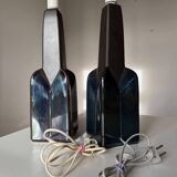 Stoneware ceramic table lamps by Einar Johansen for Søholm Stentøj, 1970s, set of 2