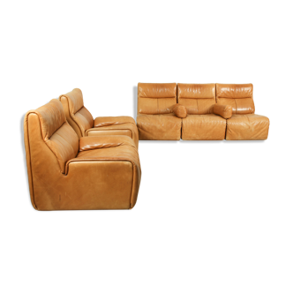 Rare Sectional Modular Sofa and Lounge Chairs manufactured by COR Germany, 1970s.