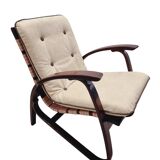 Pair of Iconic Art Deco lounge chairs by Jan Vanek, 1930s Czechoslovakia