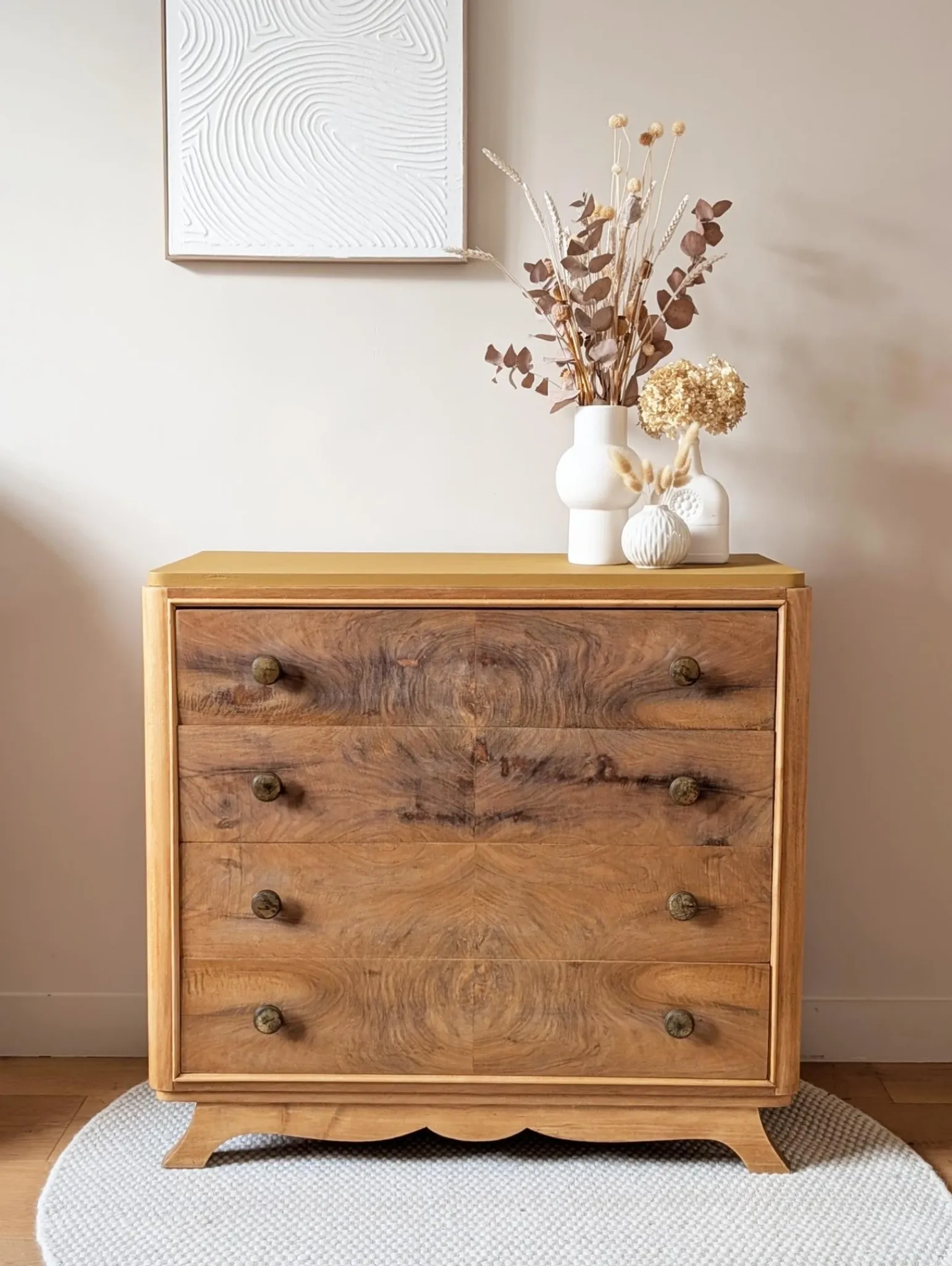 Commode Art Déco rénovée 