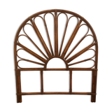 Rattan headboard