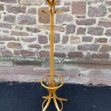 Baumann coat rack on vintage parrot stand 1960