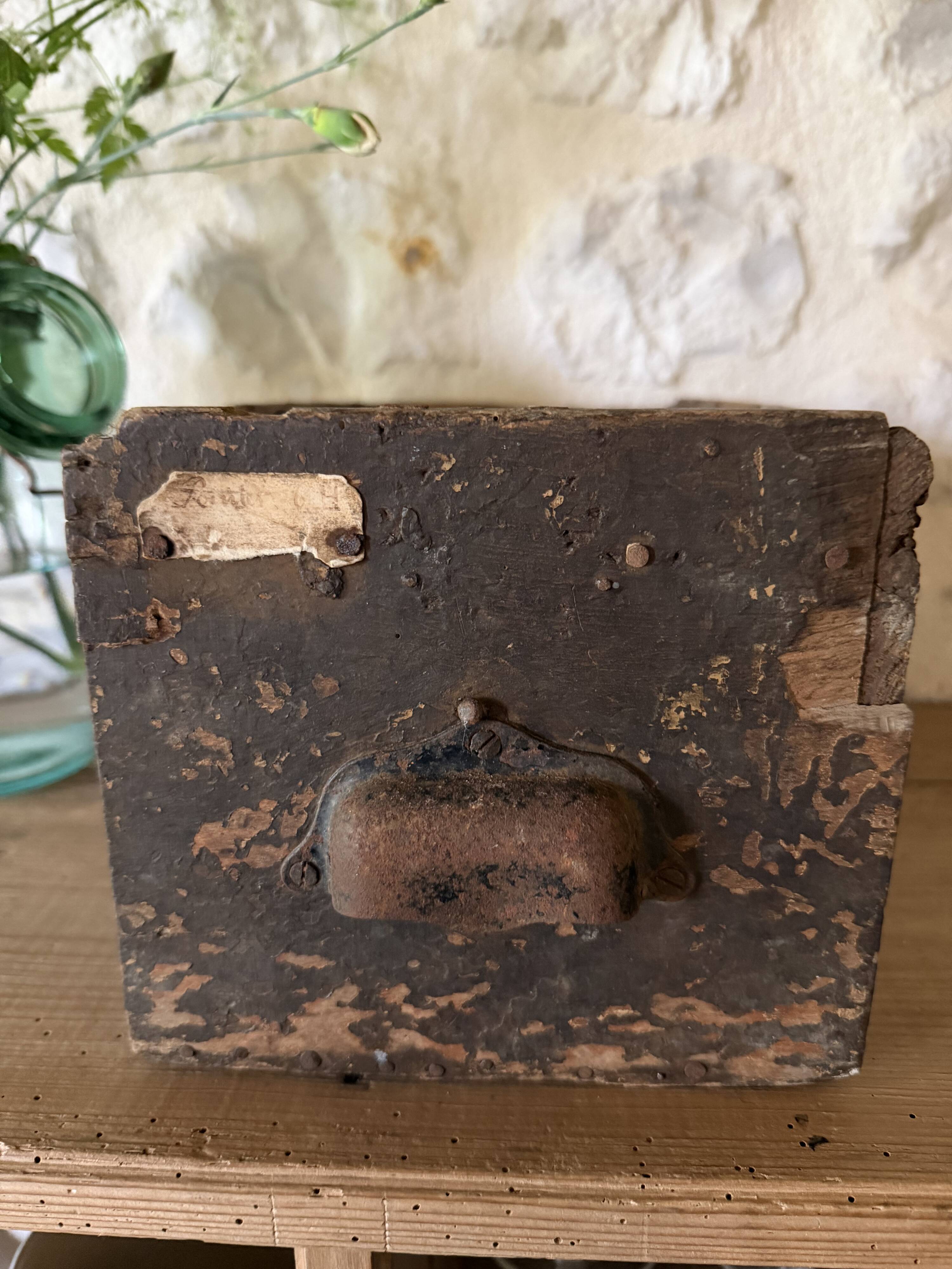 Wooden craft box