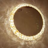 Large Vintage Luxury Crystal Brass Witch Mirror