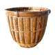 Vintage rattan pot cover
