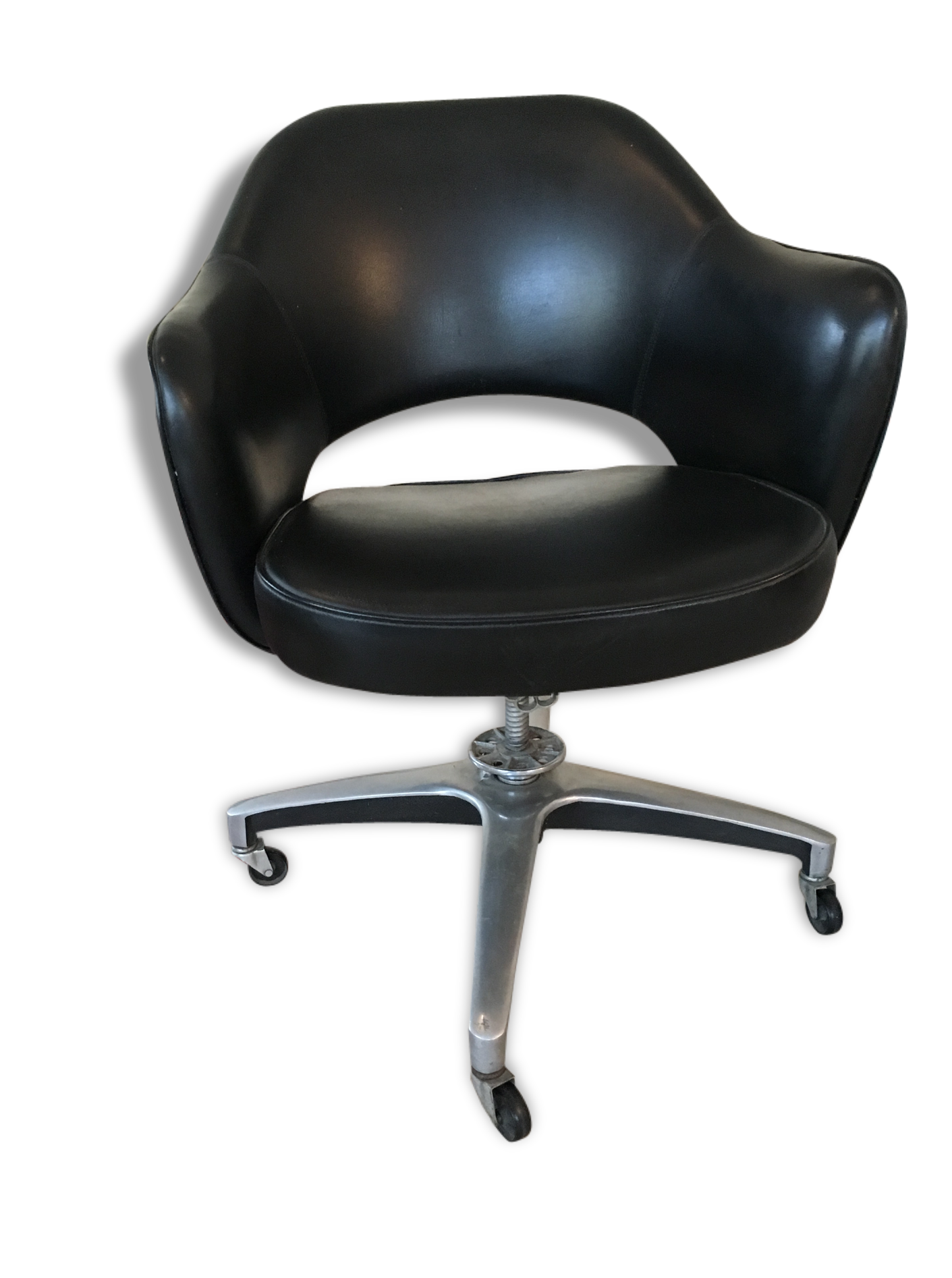 Executive conference vintage by Eero Saarinen Chair / Knoll International, model Swivel 71 S, 1950