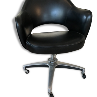 Executive conference vintage by Eero Saarinen Chair / Knoll International, model Swivel 71 S, 1950